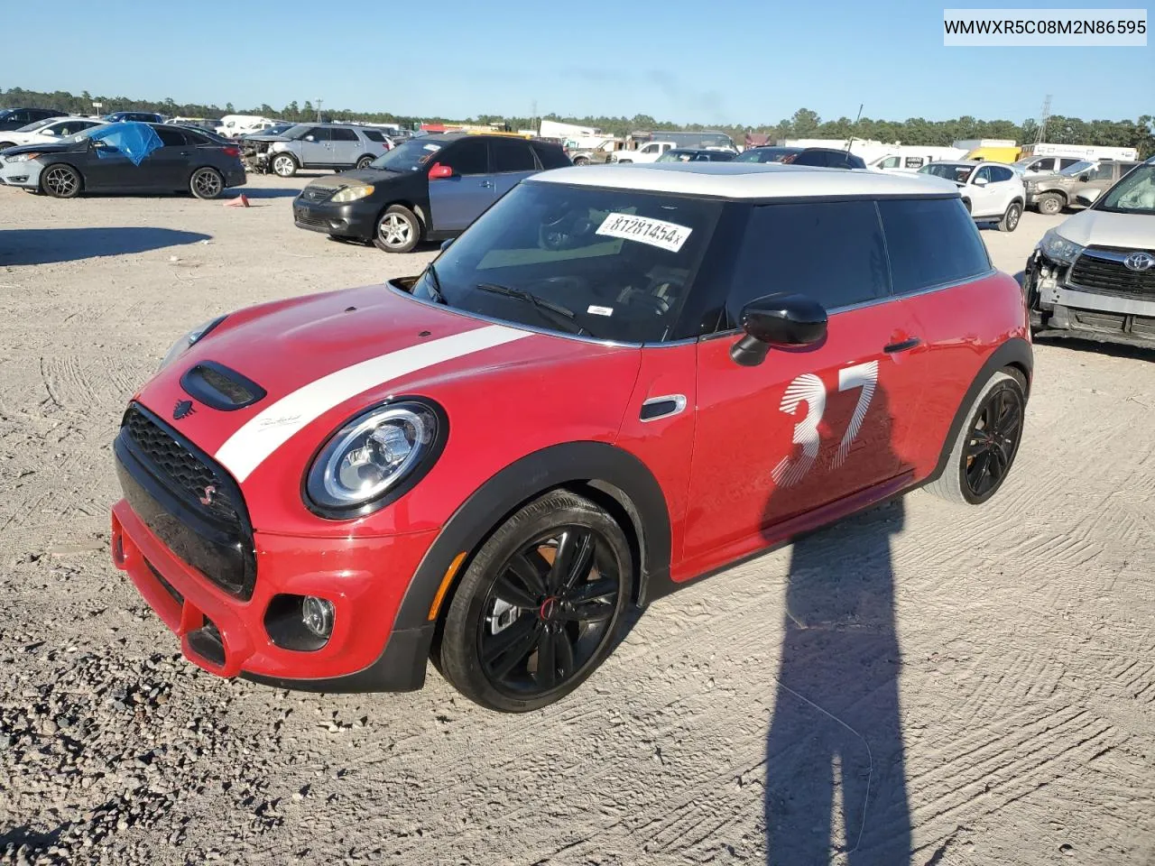 2021 Mini Cooper S VIN: WMWXR5C08M2N86595 Lot: 81281454