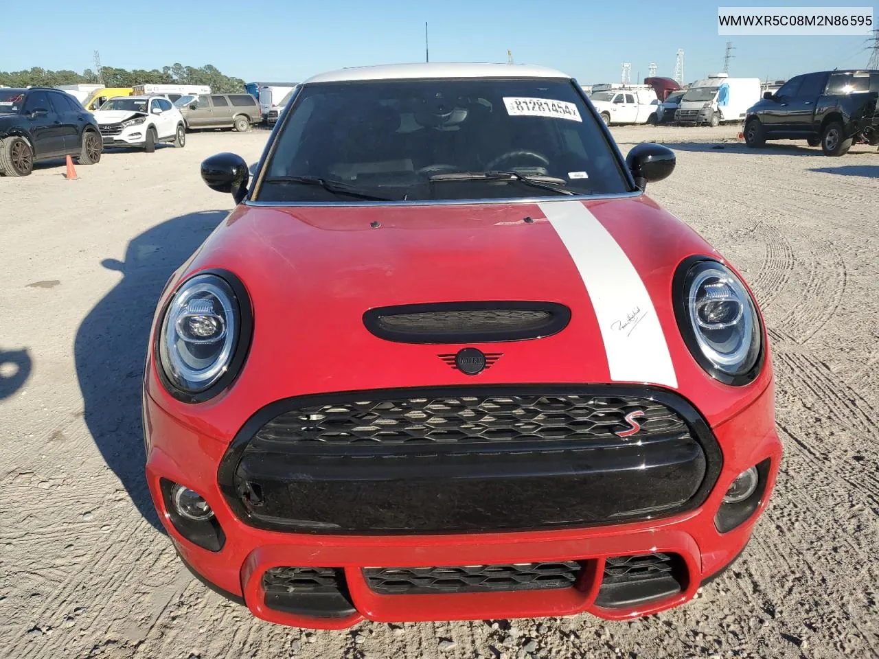 2021 Mini Cooper S VIN: WMWXR5C08M2N86595 Lot: 81281454