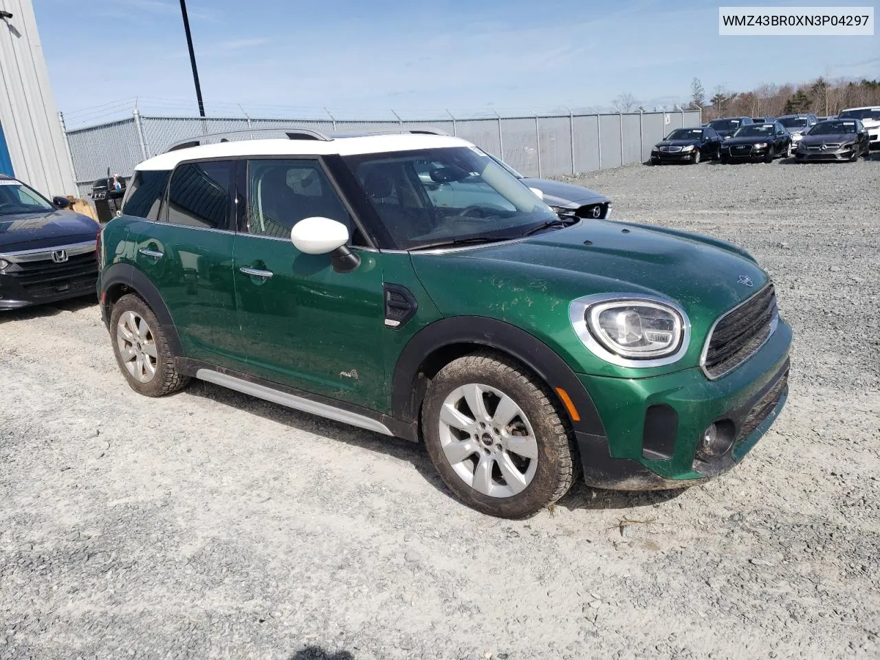 2022 Mini Cooper Countryman All4 VIN: WMZ43BR0XN3P04297 Lot: 52293824