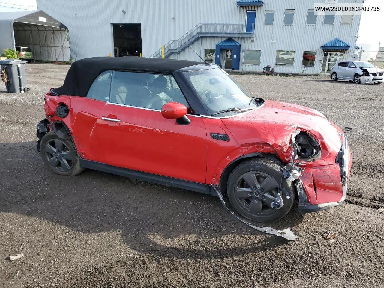 2022 Mini Cooper VIN: WMW23DL02N3P03735 Lot: 65681594