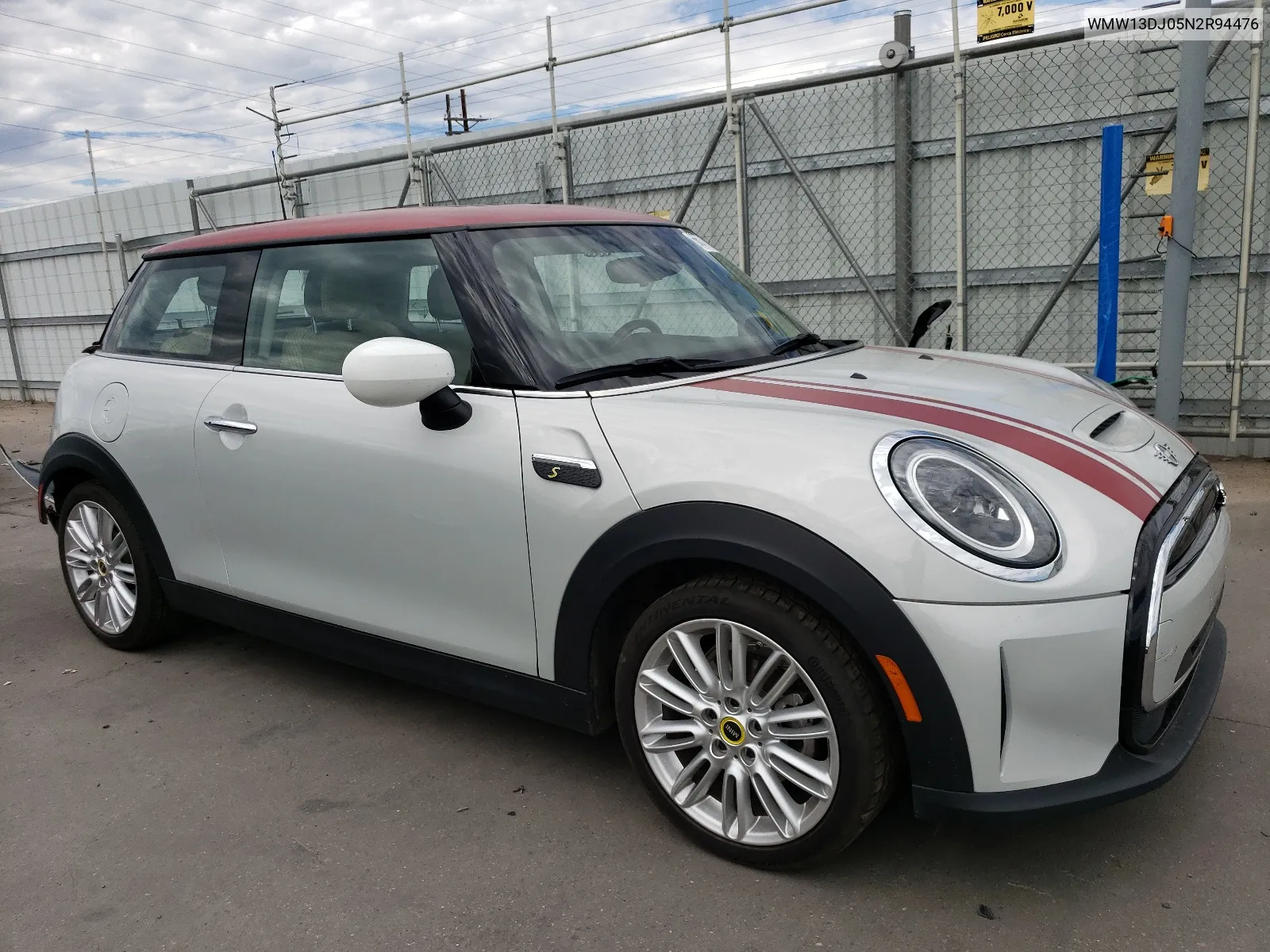 2022 Mini Cooper Se VIN: WMW13DJ05N2R94476 Lot: 66776644