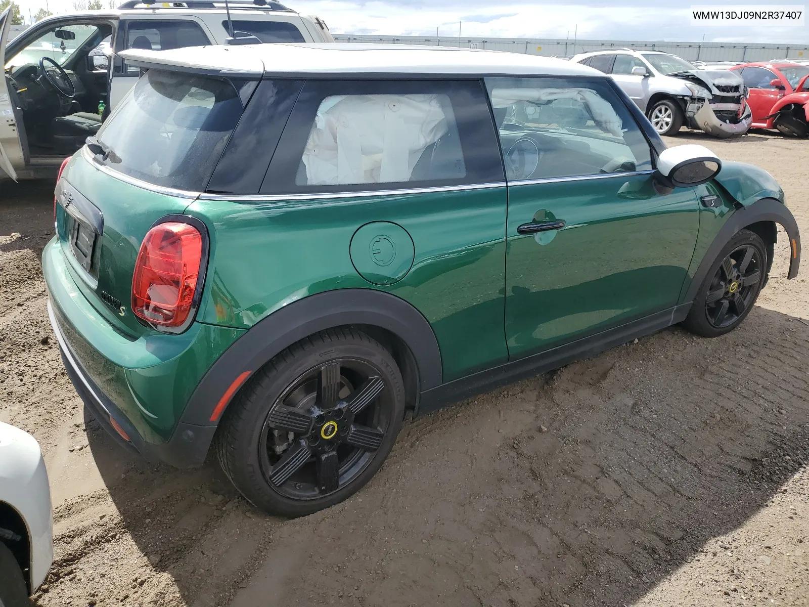 2022 Mini Cooper Se VIN: WMW13DJ09N2R37407 Lot: 68382824