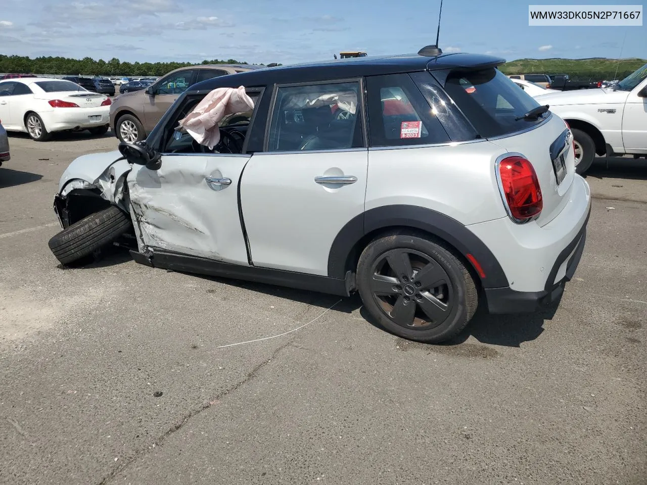 2022 Mini Cooper VIN: WMW33DK05N2P71667 Lot: 69037494