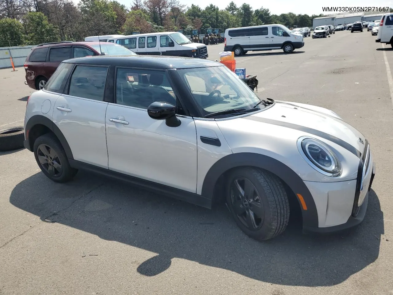 2022 Mini Cooper VIN: WMW33DK05N2P71667 Lot: 69037494