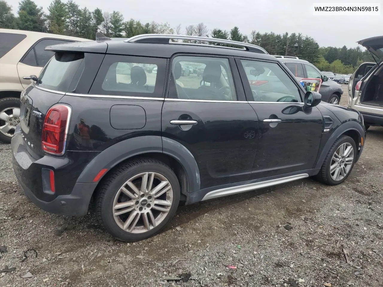 2022 Mini Cooper Countryman VIN: WMZ23BR04N3N59815 Lot: 72626894