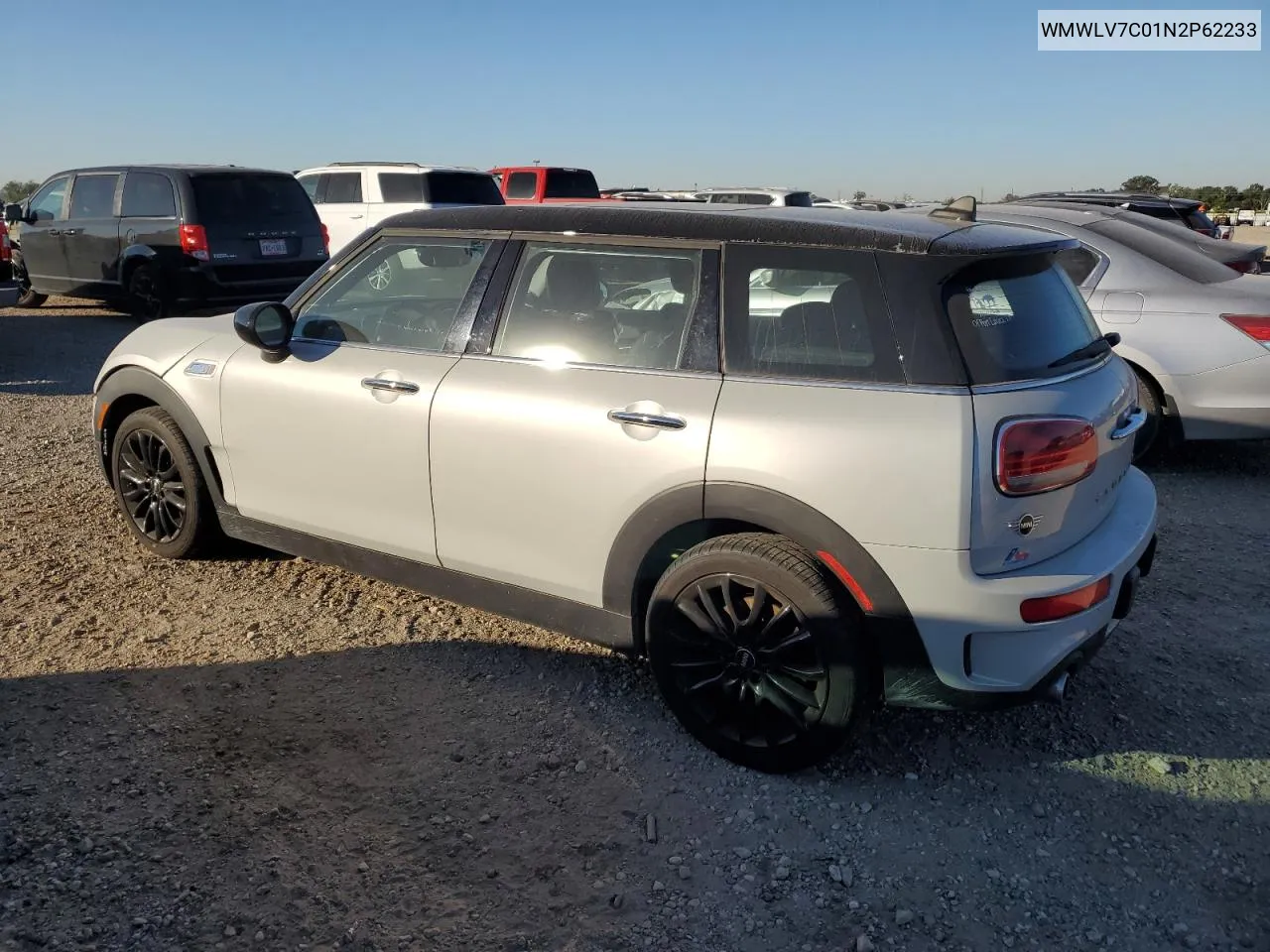 WMWLV7C01N2P62233 2022 Mini Cooper S Clubman