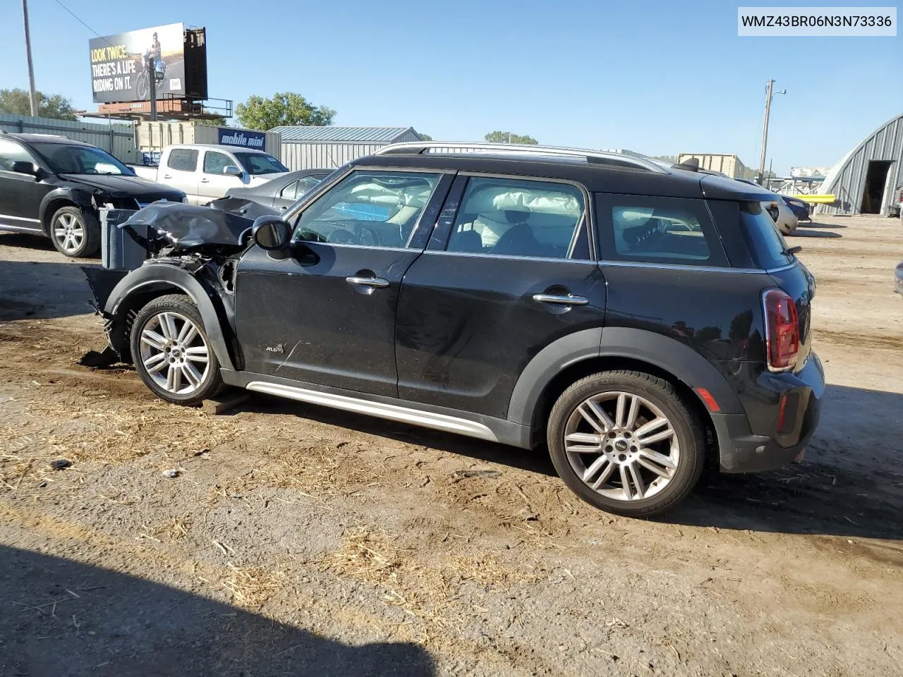 2022 Mini Cooper Countryman All4 VIN: WMZ43BR06N3N73336 Lot: 73768704