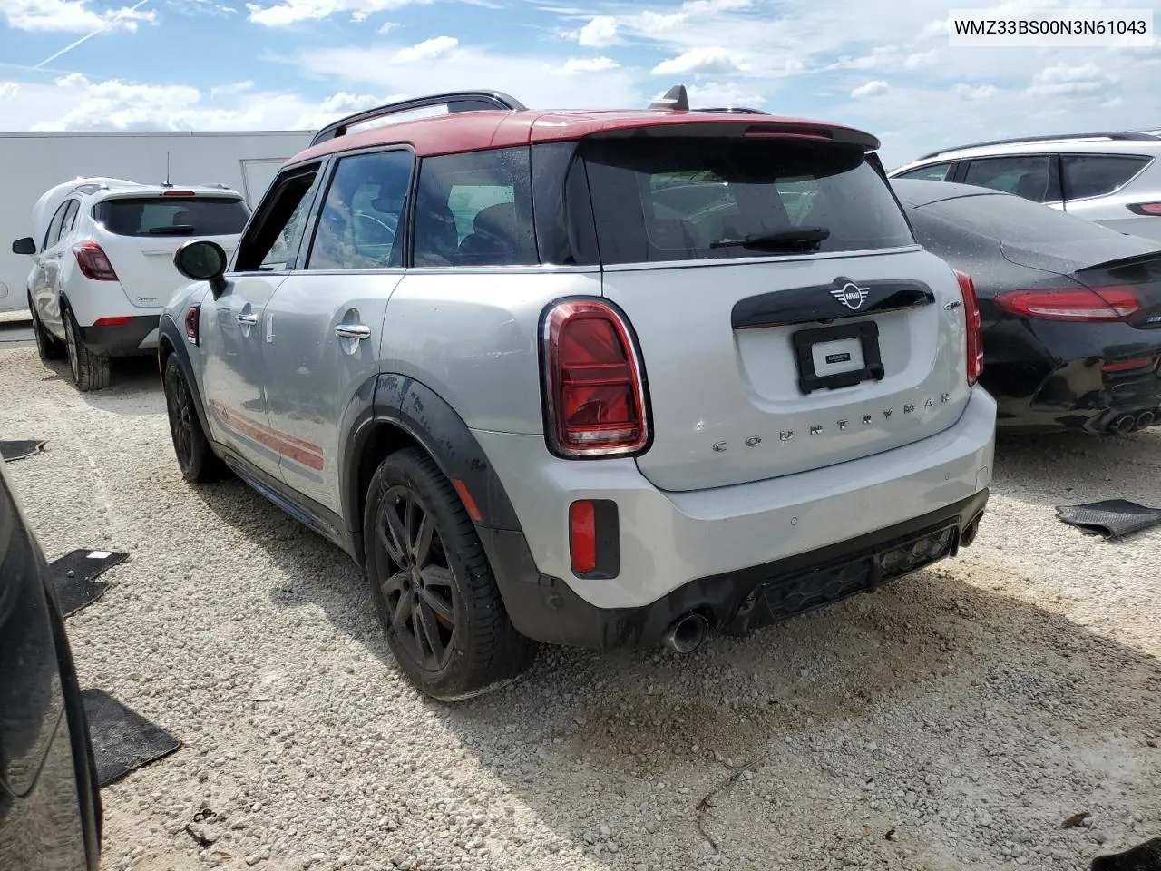 2022 Mini Cooper Jcw Countryman All4 VIN: WMZ33BS00N3N61043 Lot: 74147764