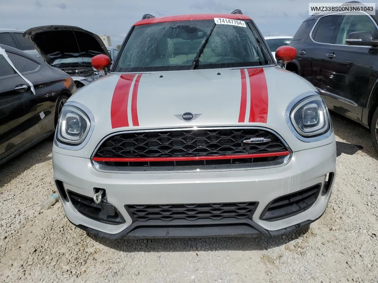 2022 Mini Cooper Jcw Countryman All4 VIN: WMZ33BS00N3N61043 Lot: 74147764