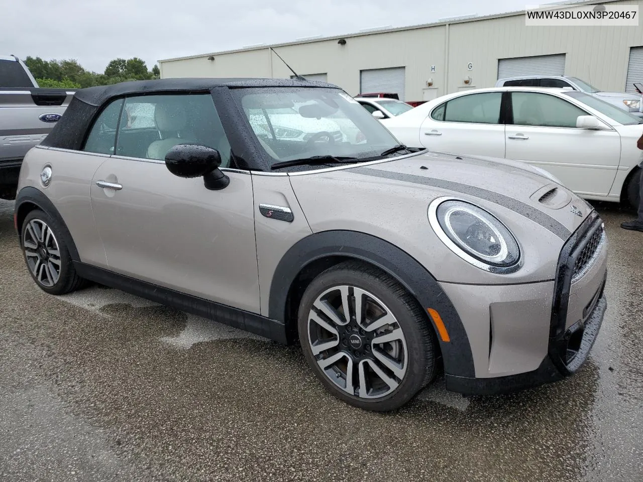 2022 Mini Cooper S VIN: WMW43DL0XN3P20467 Lot: 75042174