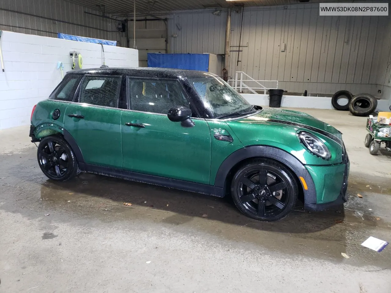 2022 Mini Cooper S VIN: WMW53DK08N2P87600 Lot: 77555994