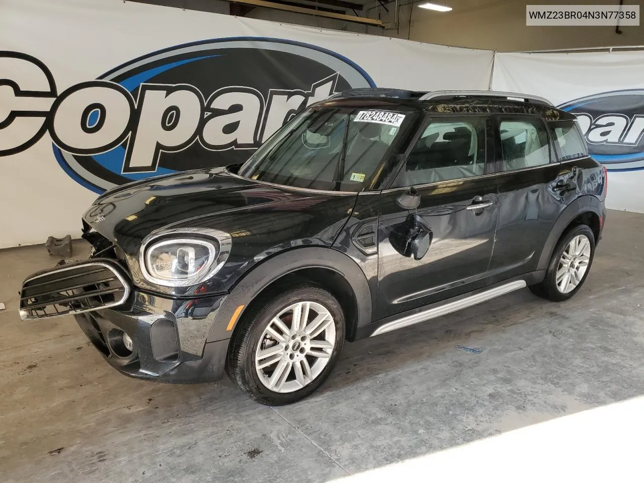 2022 Mini Cooper Countryman VIN: WMZ23BR04N3N77358 Lot: 78248484