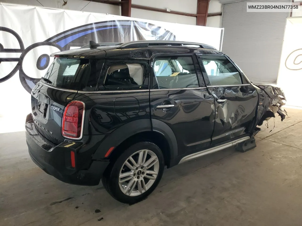 2022 Mini Cooper Countryman VIN: WMZ23BR04N3N77358 Lot: 78248484