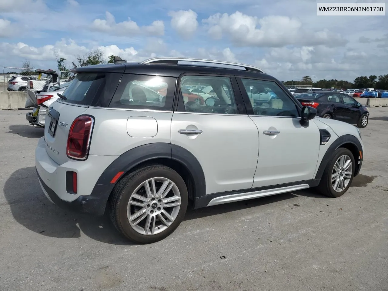 2022 Mini Cooper Countryman VIN: WMZ23BR06N3N61730 Lot: 80008294