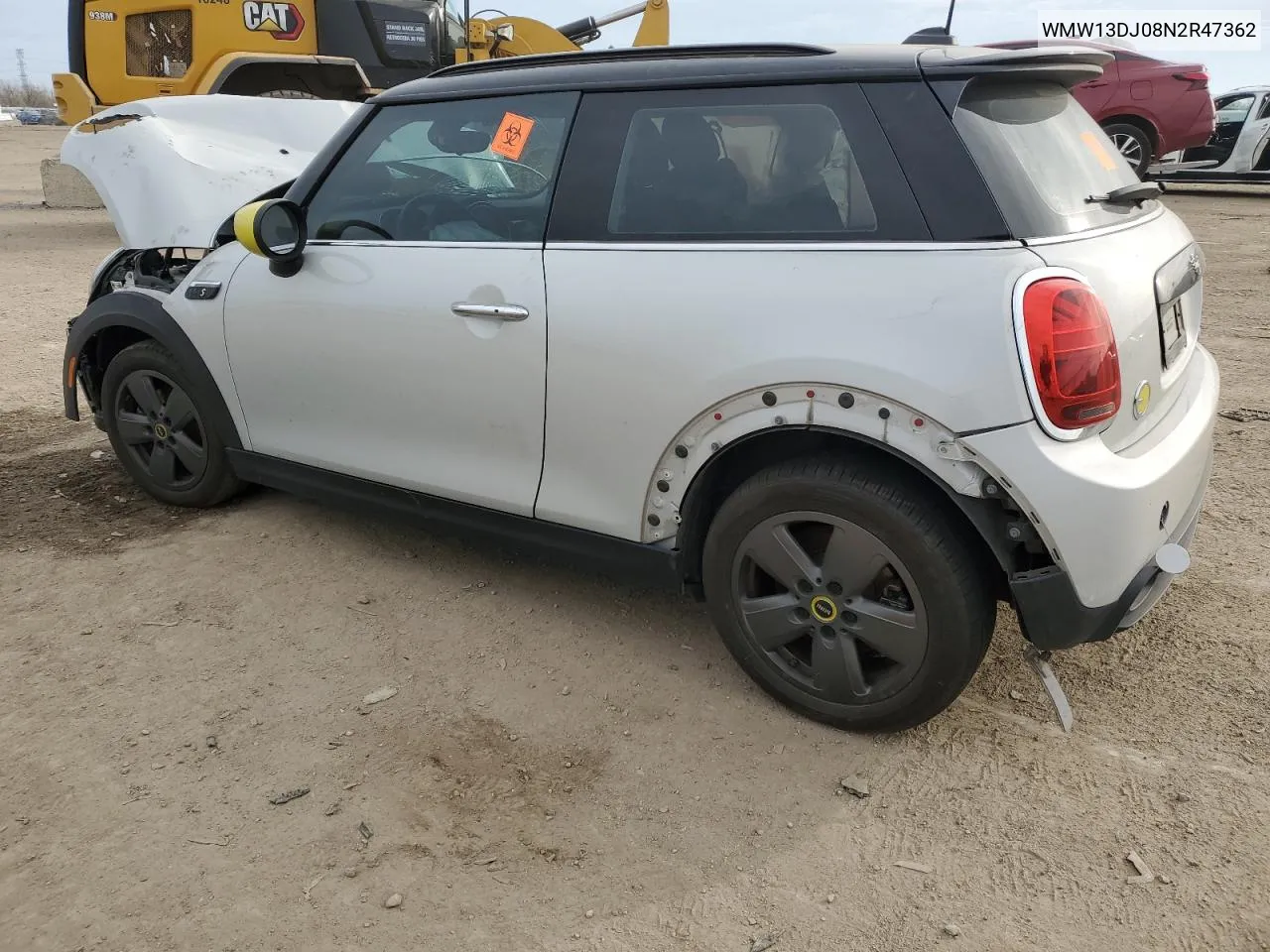 2022 Mini Cooper Se VIN: WMW13DJ08N2R47362 Lot: 80726734