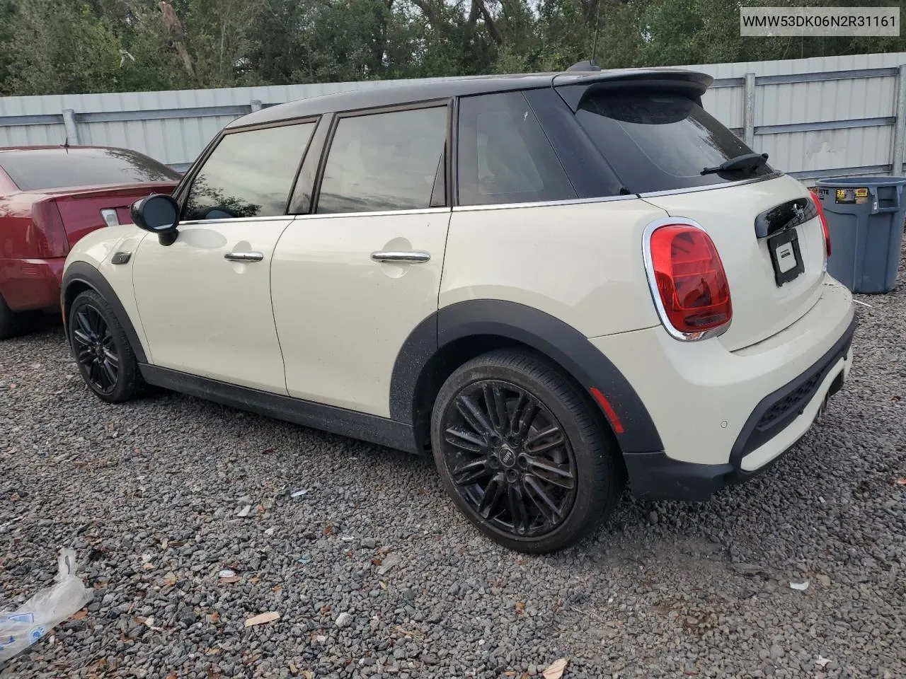 2022 Mini Cooper S VIN: WMW53DK06N2R31161 Lot: 81259794