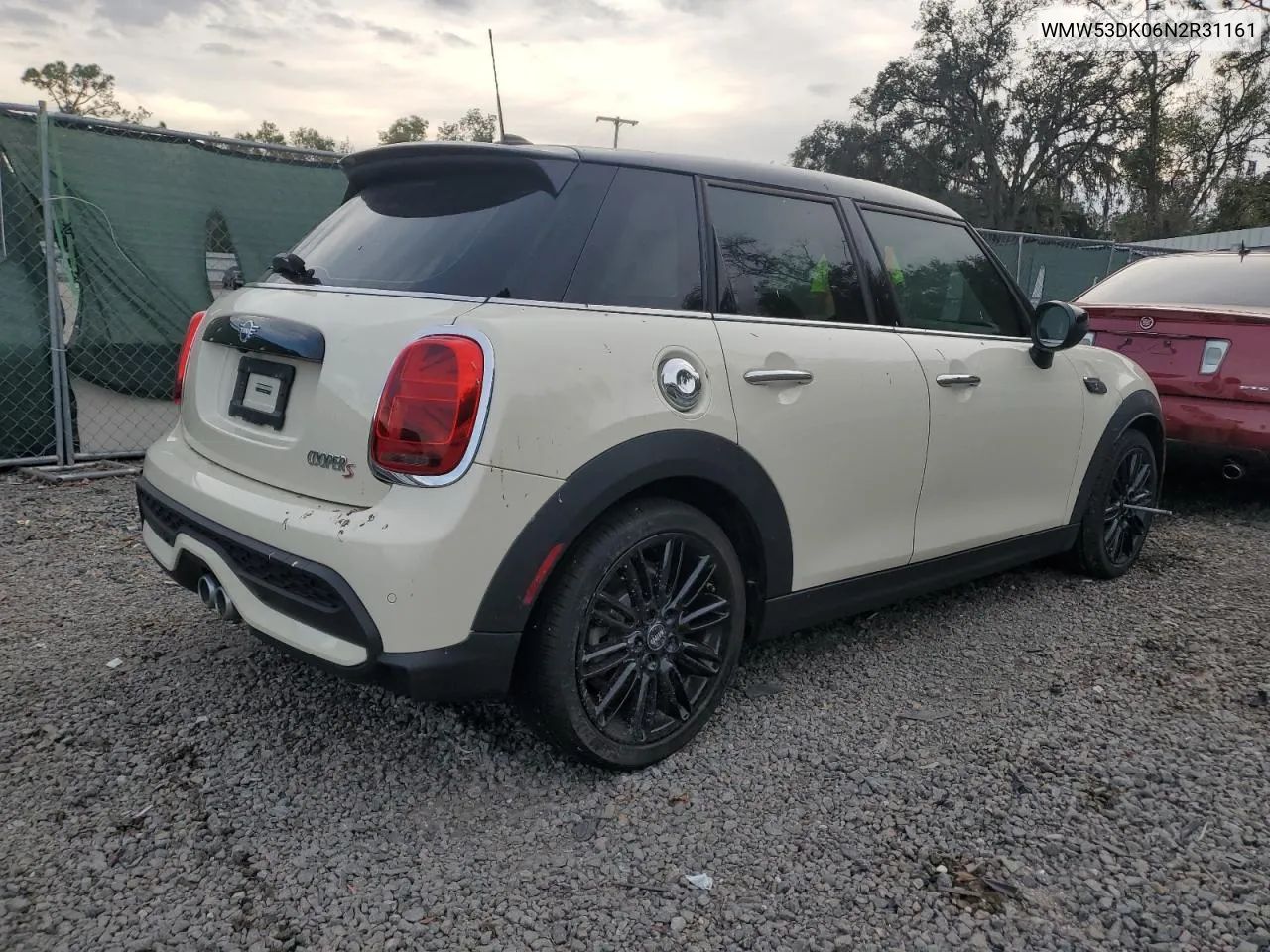 2022 Mini Cooper S VIN: WMW53DK06N2R31161 Lot: 81259794