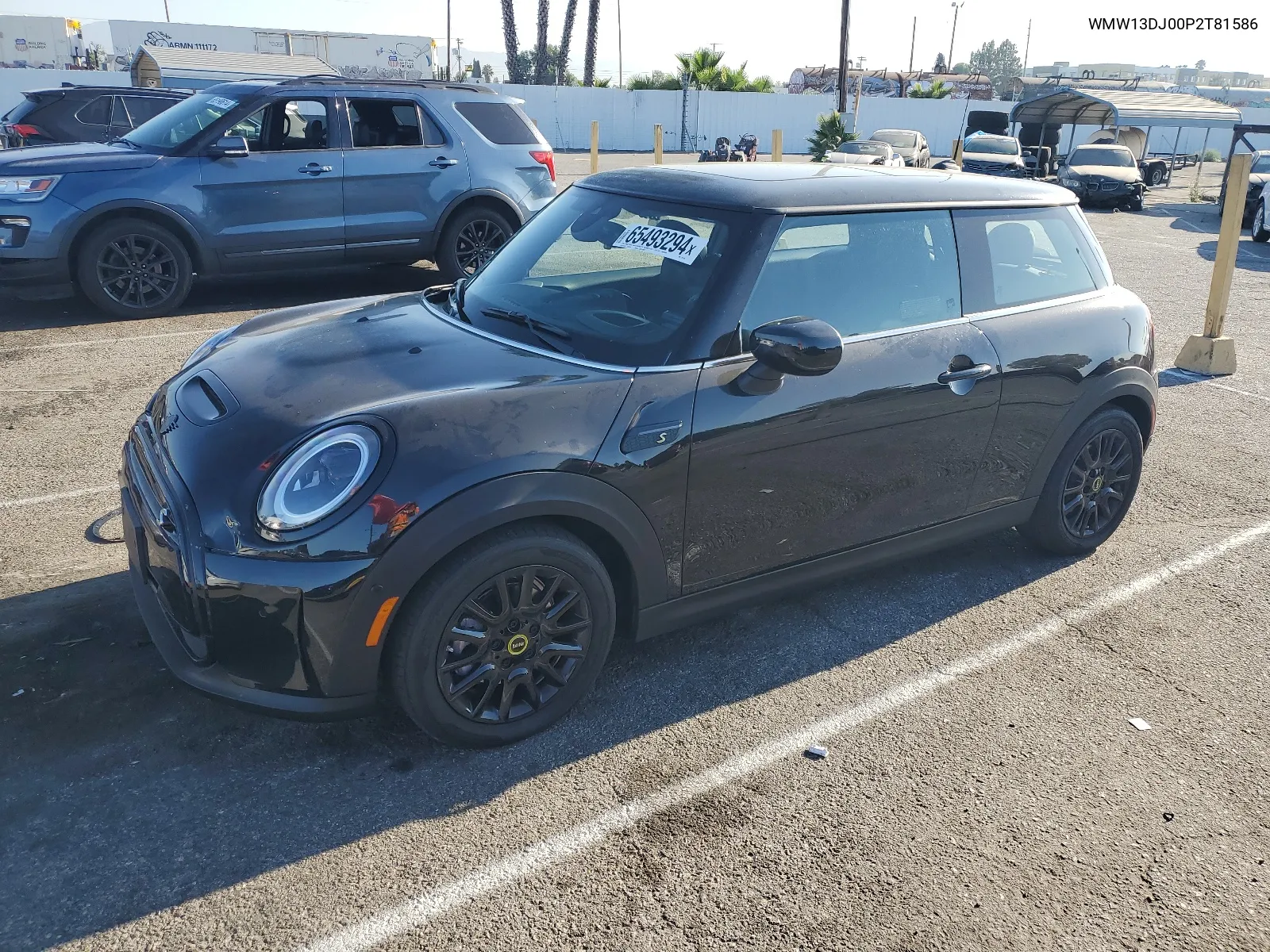 2023 Mini Cooper Se VIN: WMW13DJ00P2T81586 Lot: 65493294