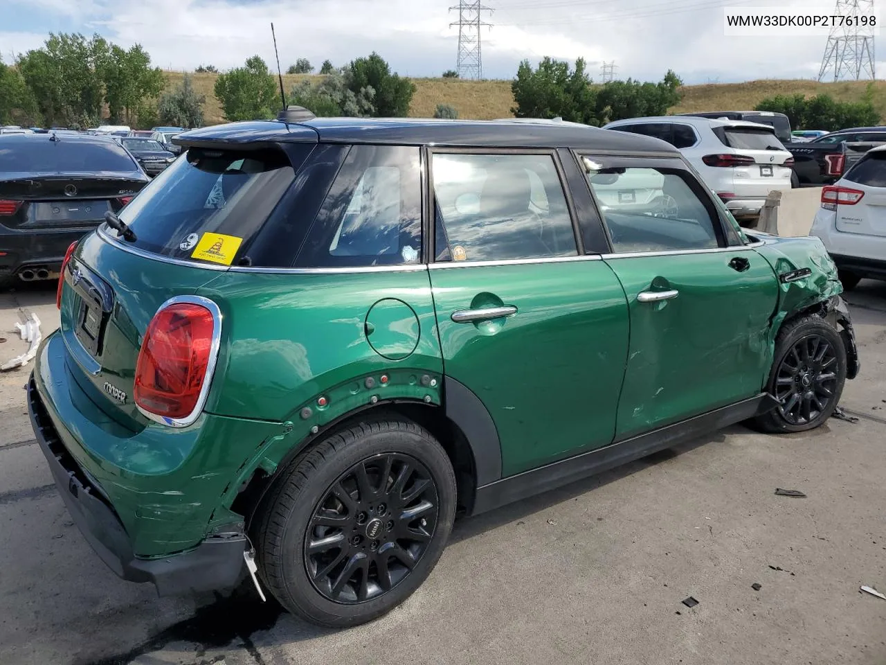 2023 Mini Cooper VIN: WMW33DK00P2T76198 Lot: 66404954