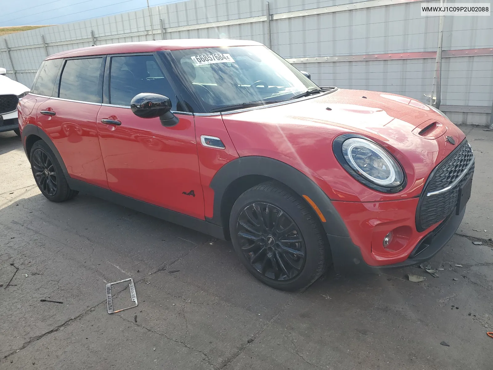 2023 Mini Cooper S Clubman All4 VIN: WMWXJ1C09P2U02088 Lot: 66857684