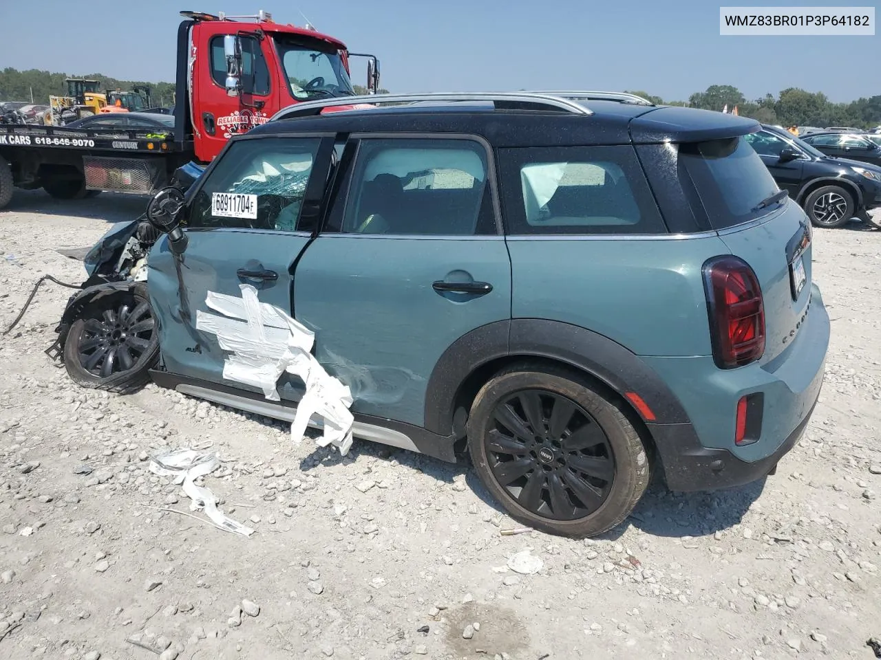 2023 Mini Cooper S Countryman All4 VIN: WMZ83BR01P3P64182 Lot: 68911704