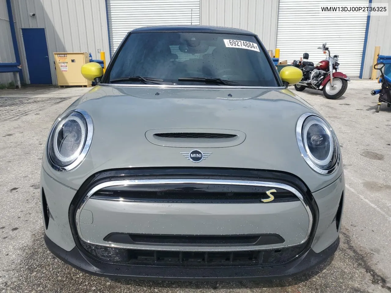 2023 Mini Cooper Se VIN: WMW13DJ00P2T36325 Lot: 69274884