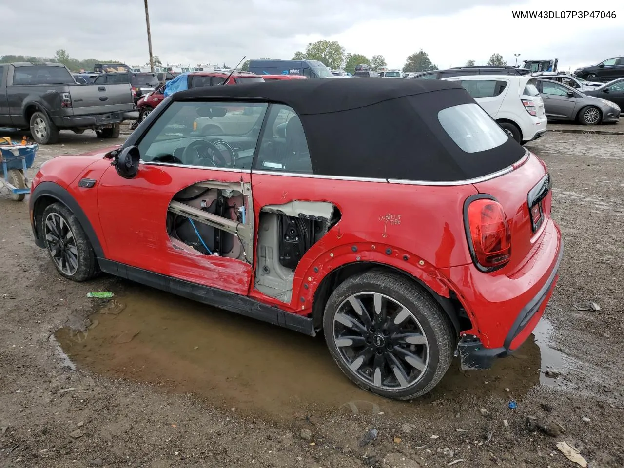 2023 Mini Cooper S VIN: WMW43DL07P3P47046 Lot: 71647614