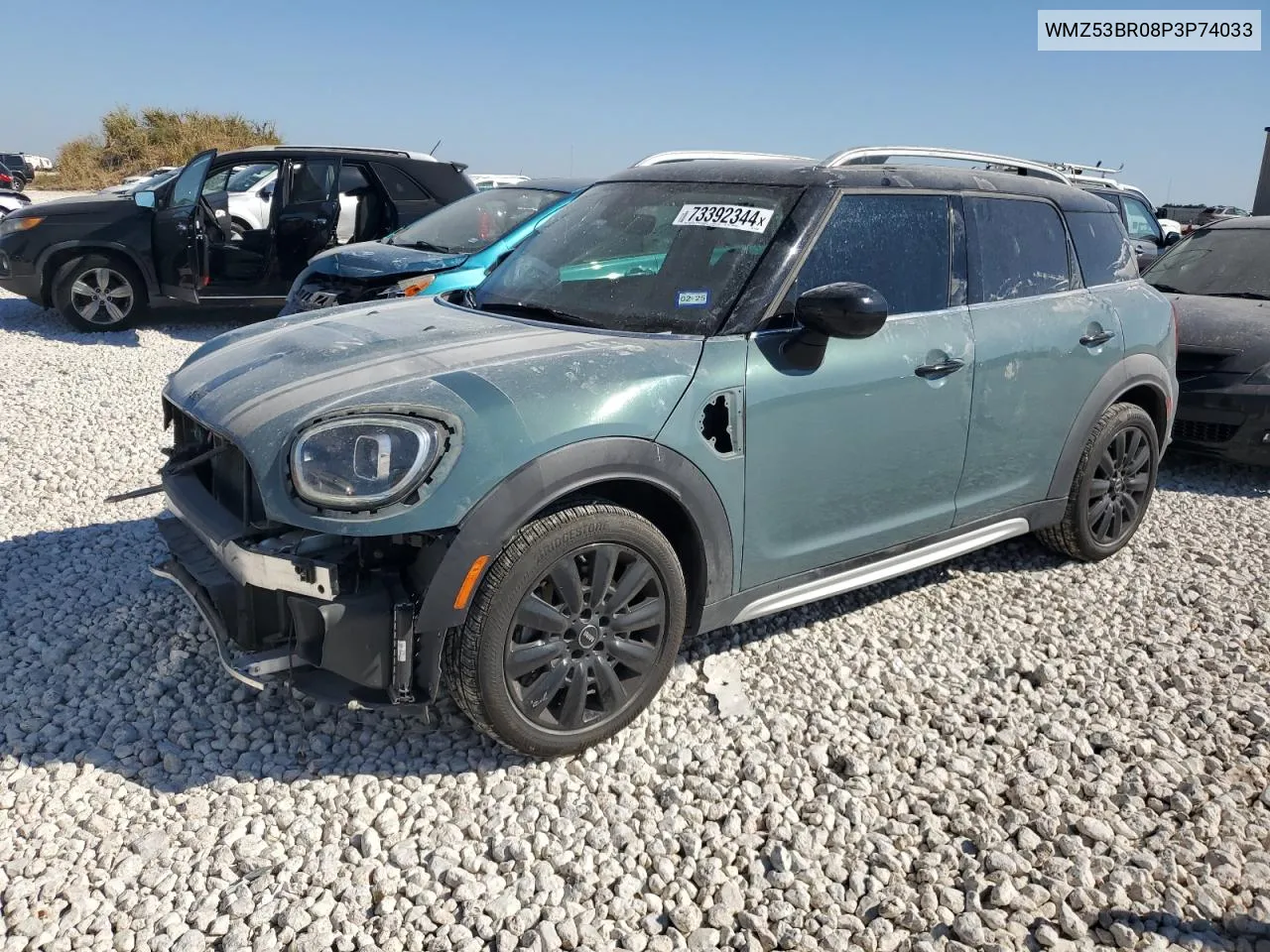 WMZ53BR08P3P74033 2023 Mini Cooper S Countryman