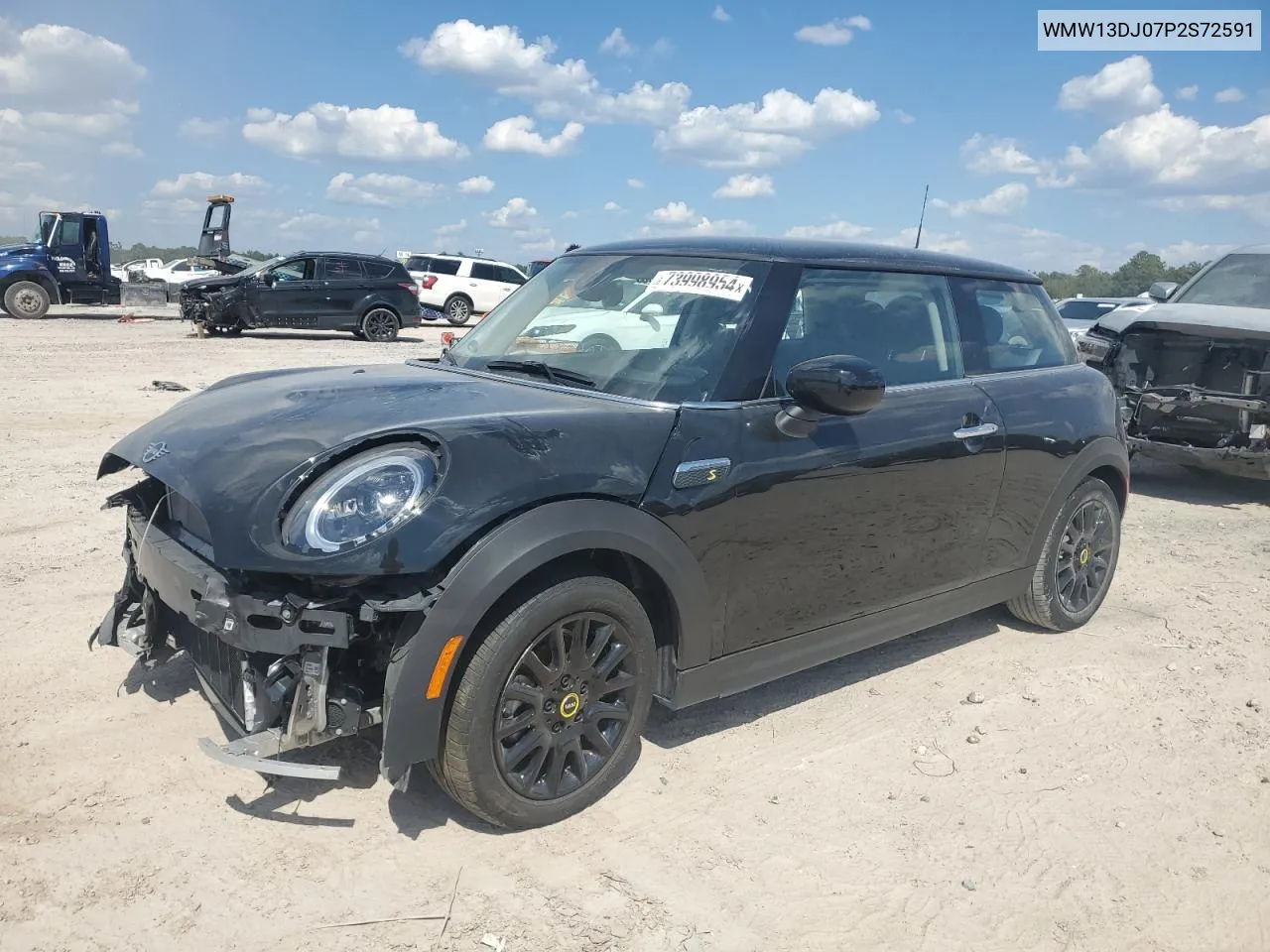 2023 Mini Cooper Se VIN: WMW13DJ07P2S72591 Lot: 73998954