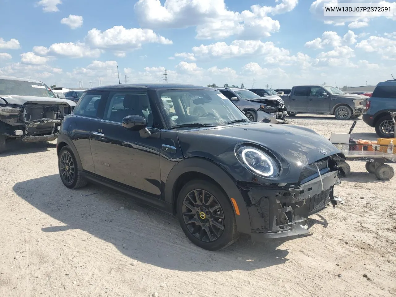 2023 Mini Cooper Se VIN: WMW13DJ07P2S72591 Lot: 73998954