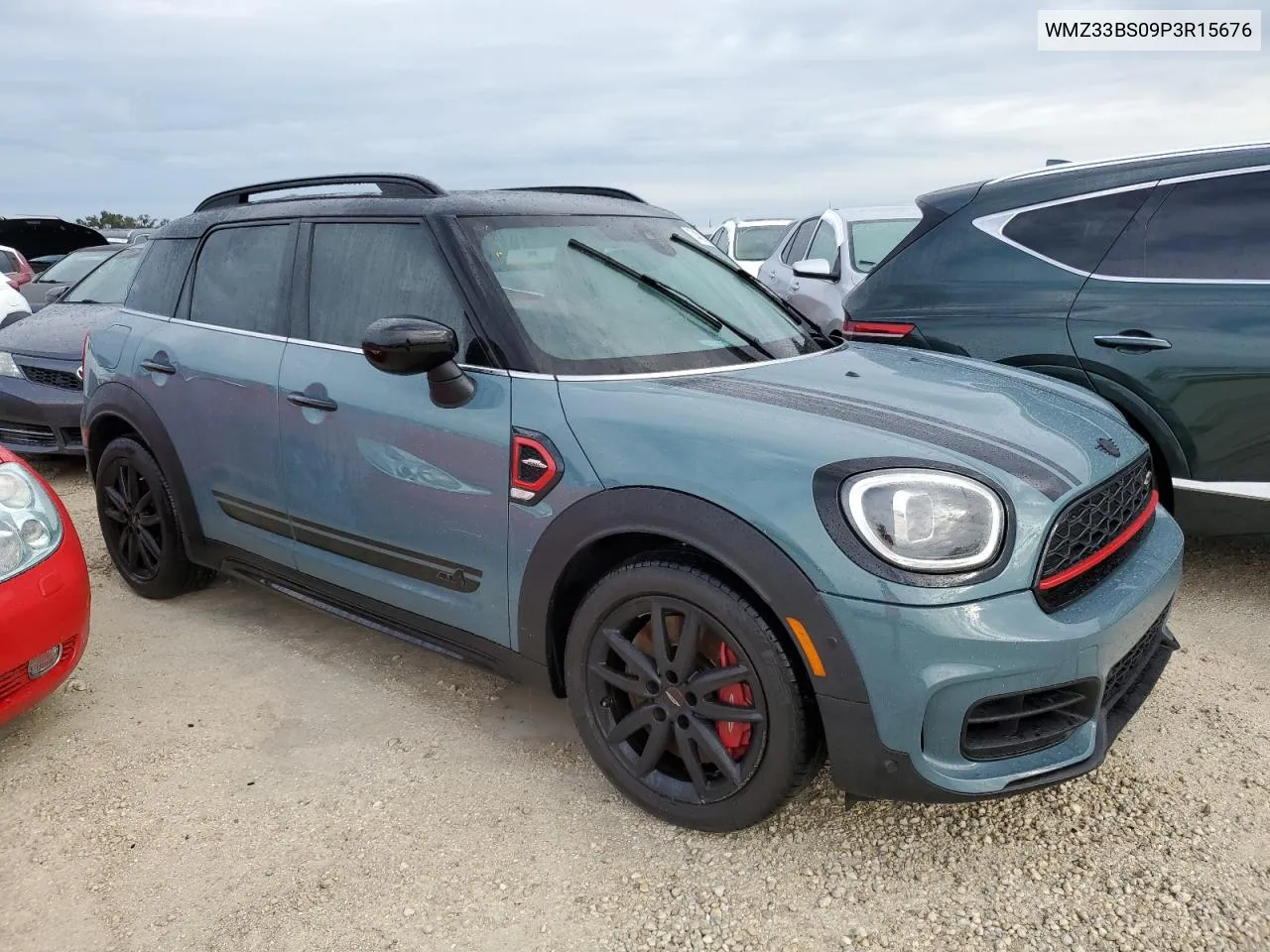 2023 Mini Cooper Jcw Countryman All4 VIN: WMZ33BS09P3R15676 Lot: 74010374