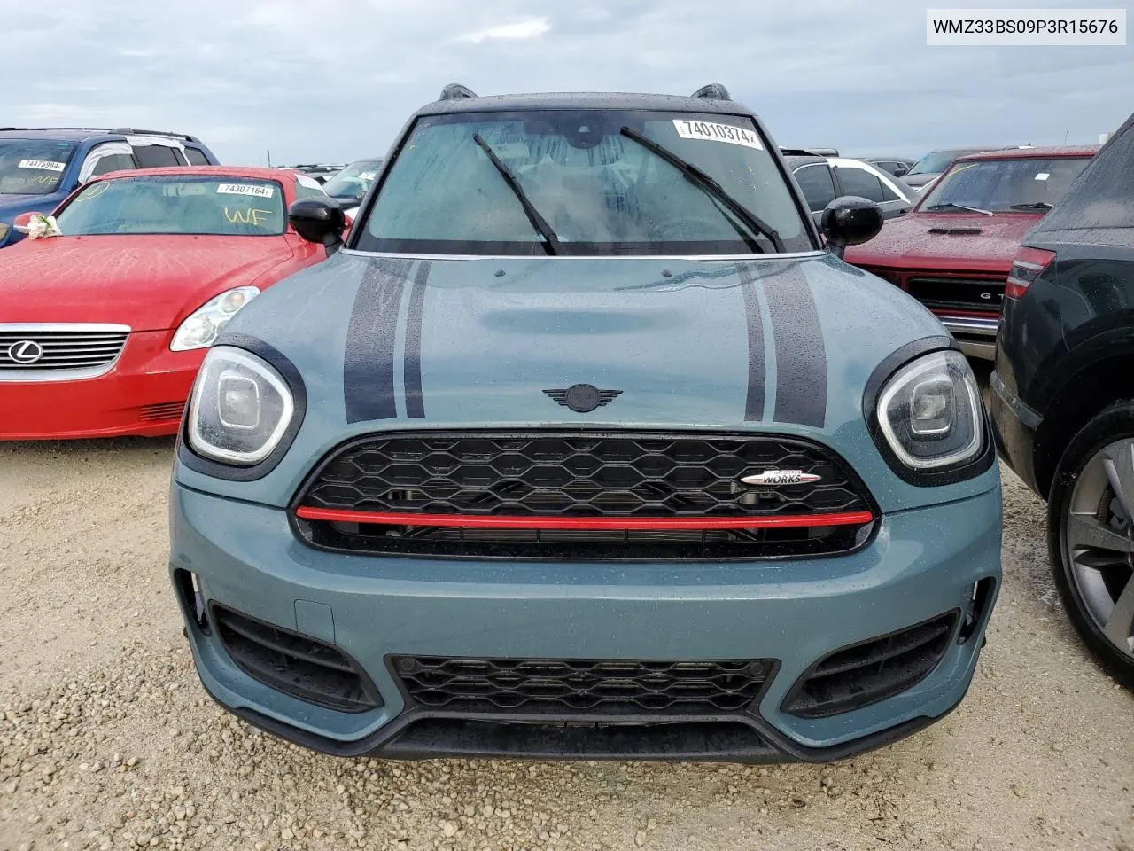 2023 Mini Cooper Jcw Countryman All4 VIN: WMZ33BS09P3R15676 Lot: 74010374