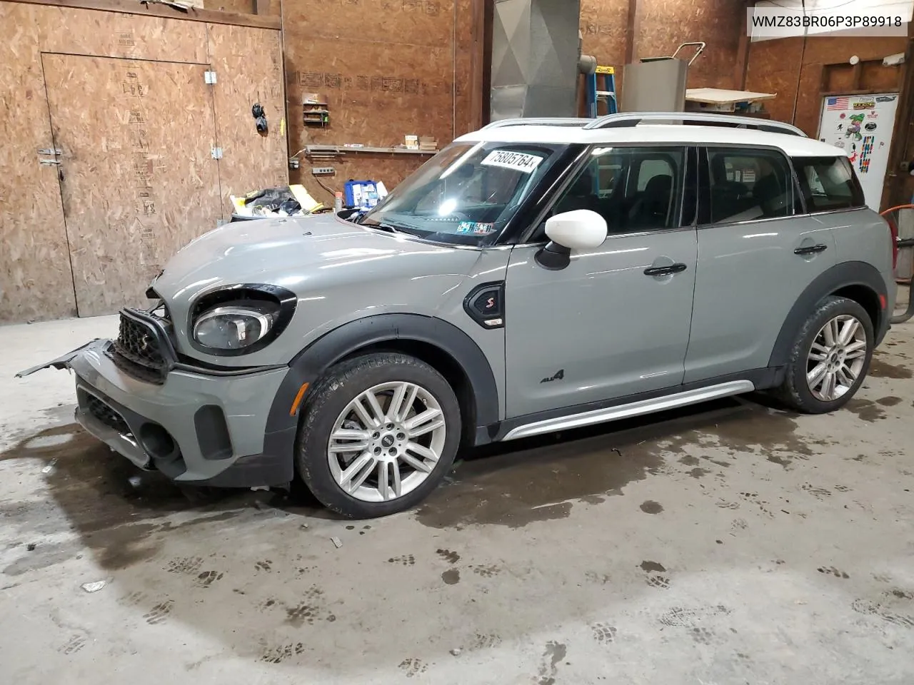 2023 Mini Cooper S Countryman All4 VIN: WMZ83BR06P3P89918 Lot: 75805764