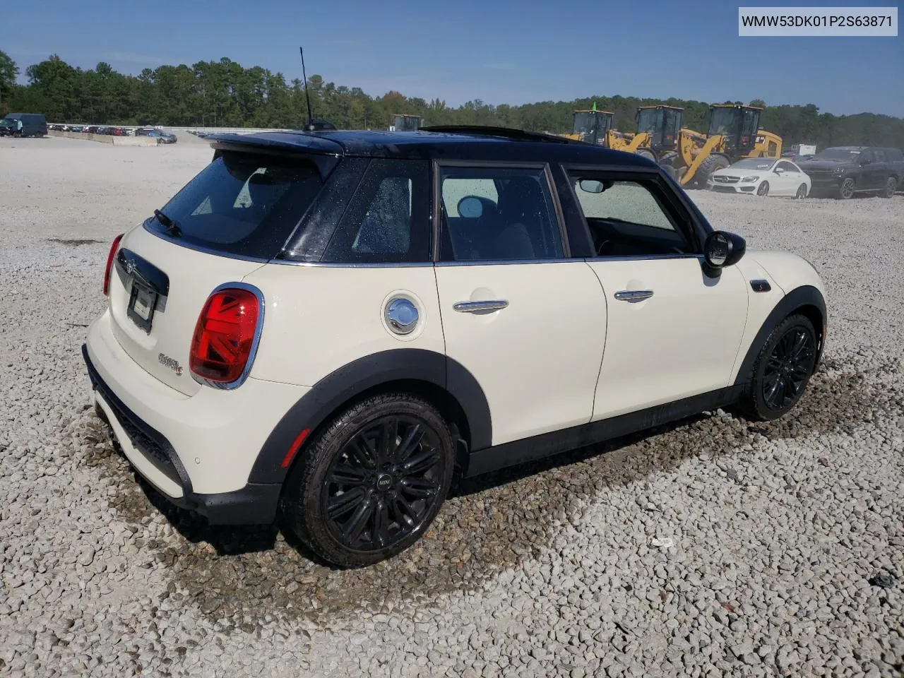 2023 Mini Cooper S VIN: WMW53DK01P2S63871 Lot: 76006504