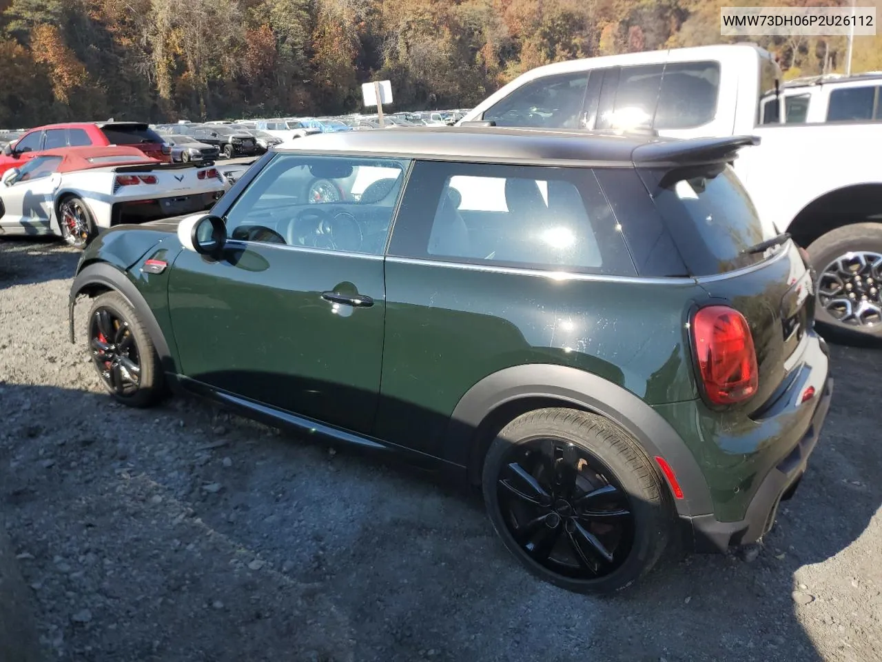 2023 Mini Cooper John Cooper Works VIN: WMW73DH06P2U26112 Lot: 77575554