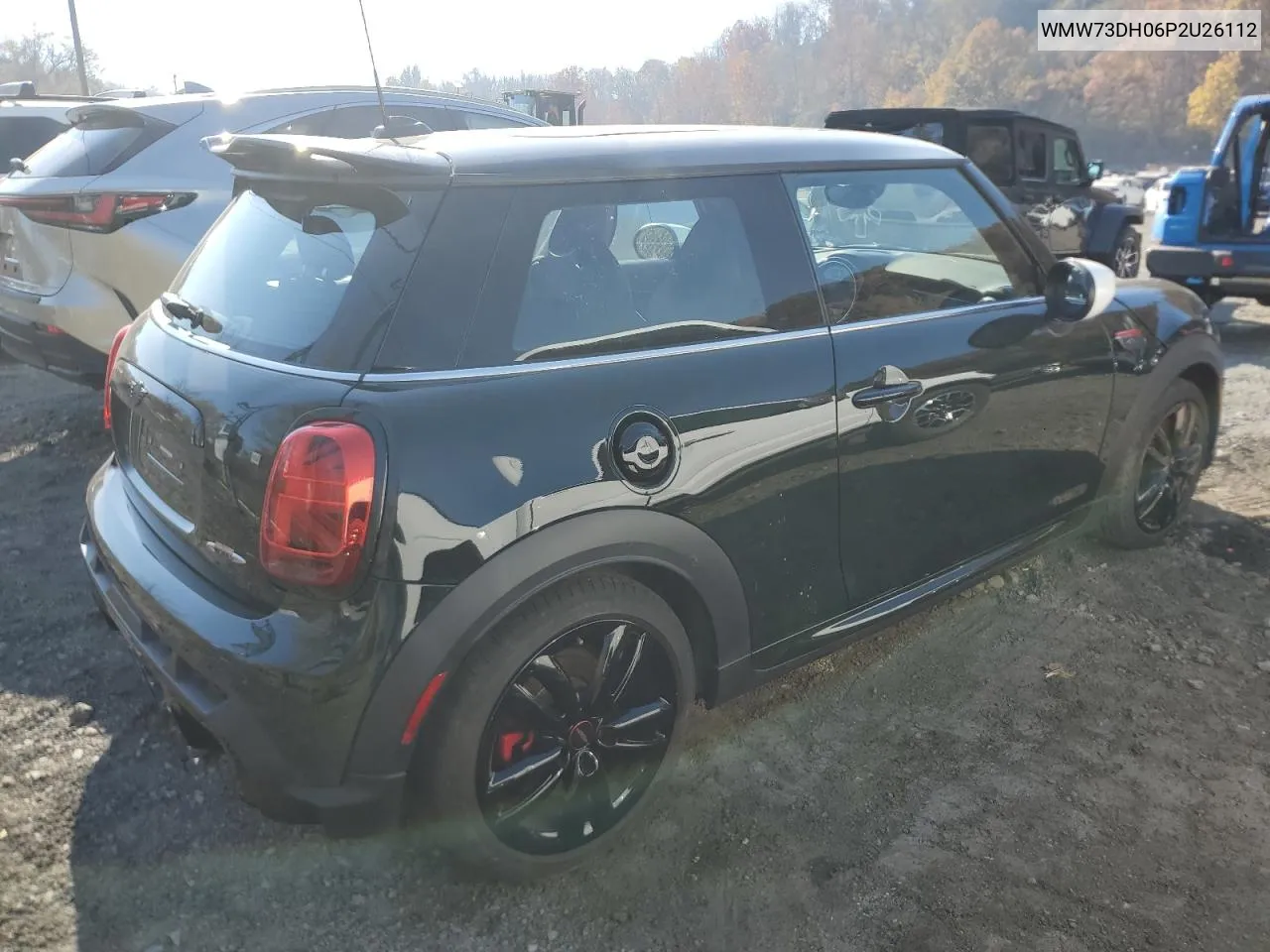 2023 Mini Cooper John Cooper Works VIN: WMW73DH06P2U26112 Lot: 77575554