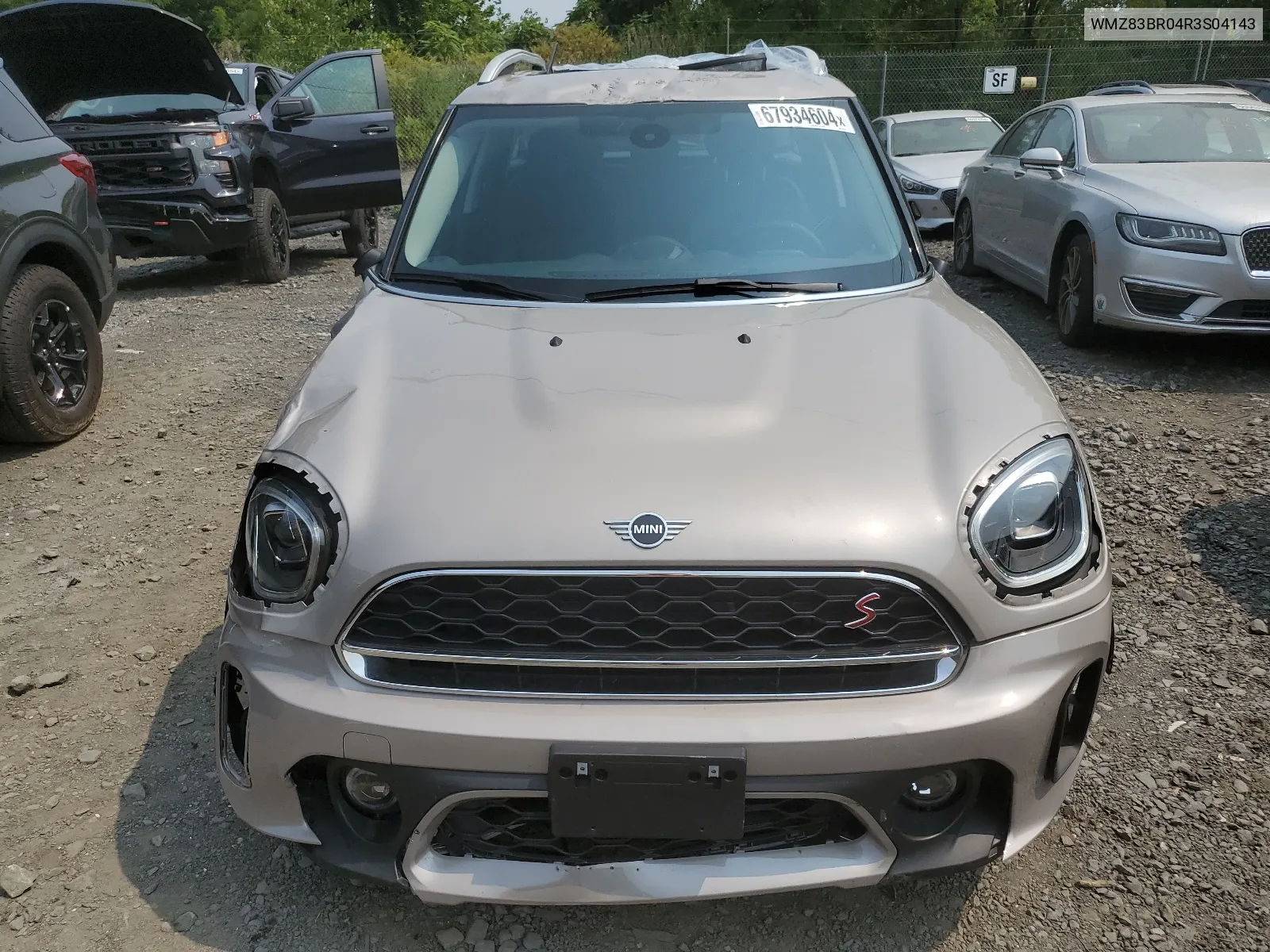 2024 Mini Cooper S Countryman All4 VIN: WMZ83BR04R3S04143 Lot: 67934604