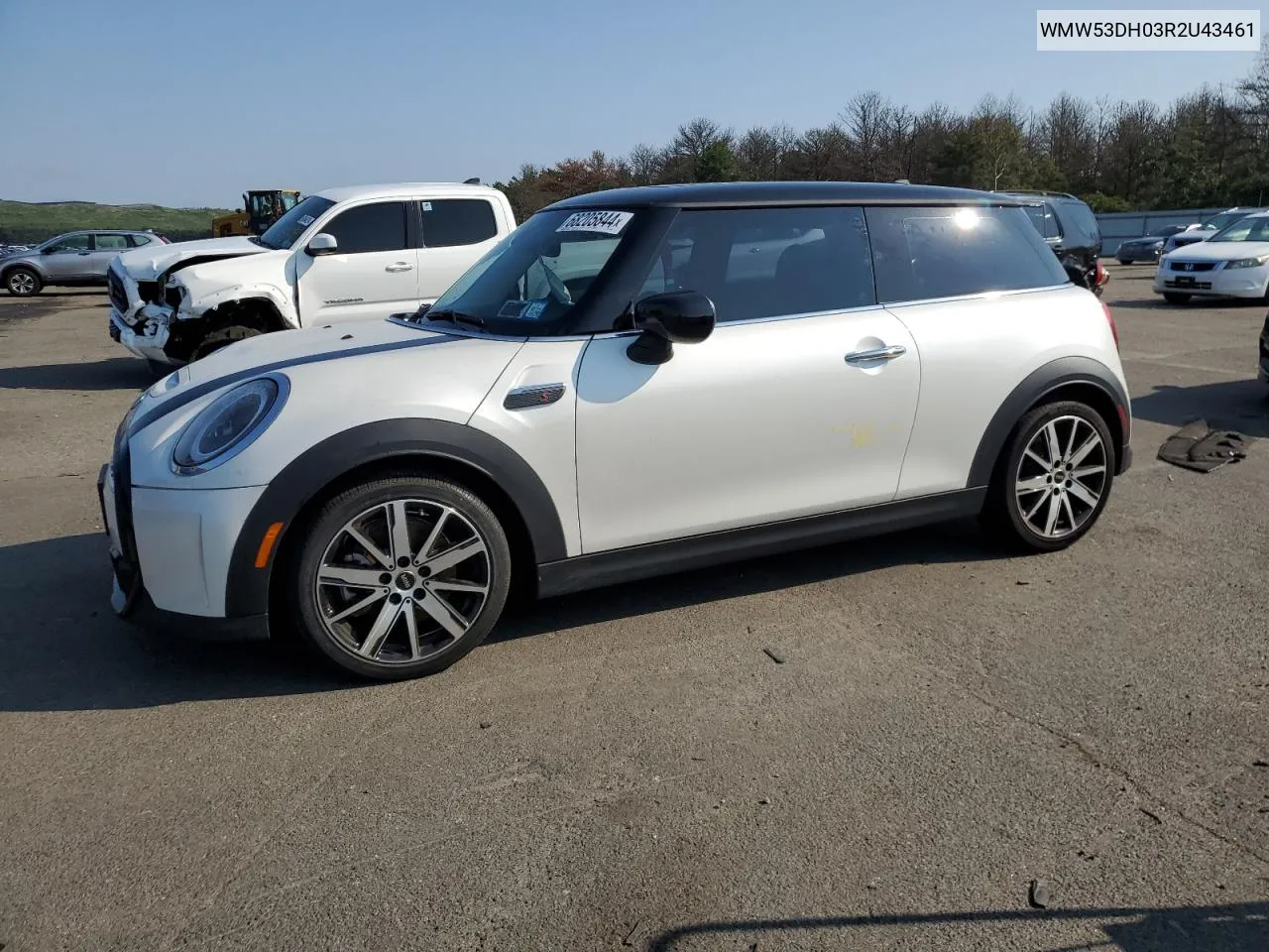 2024 Mini Cooper S VIN: WMW53DH03R2U43461 Lot: 68205844