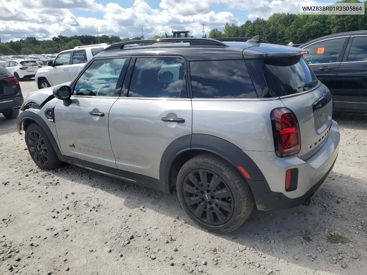 2024 Mini Cooper S Countryman All4 VIN: WMZ83BR01R3S05864 Lot: 68606664