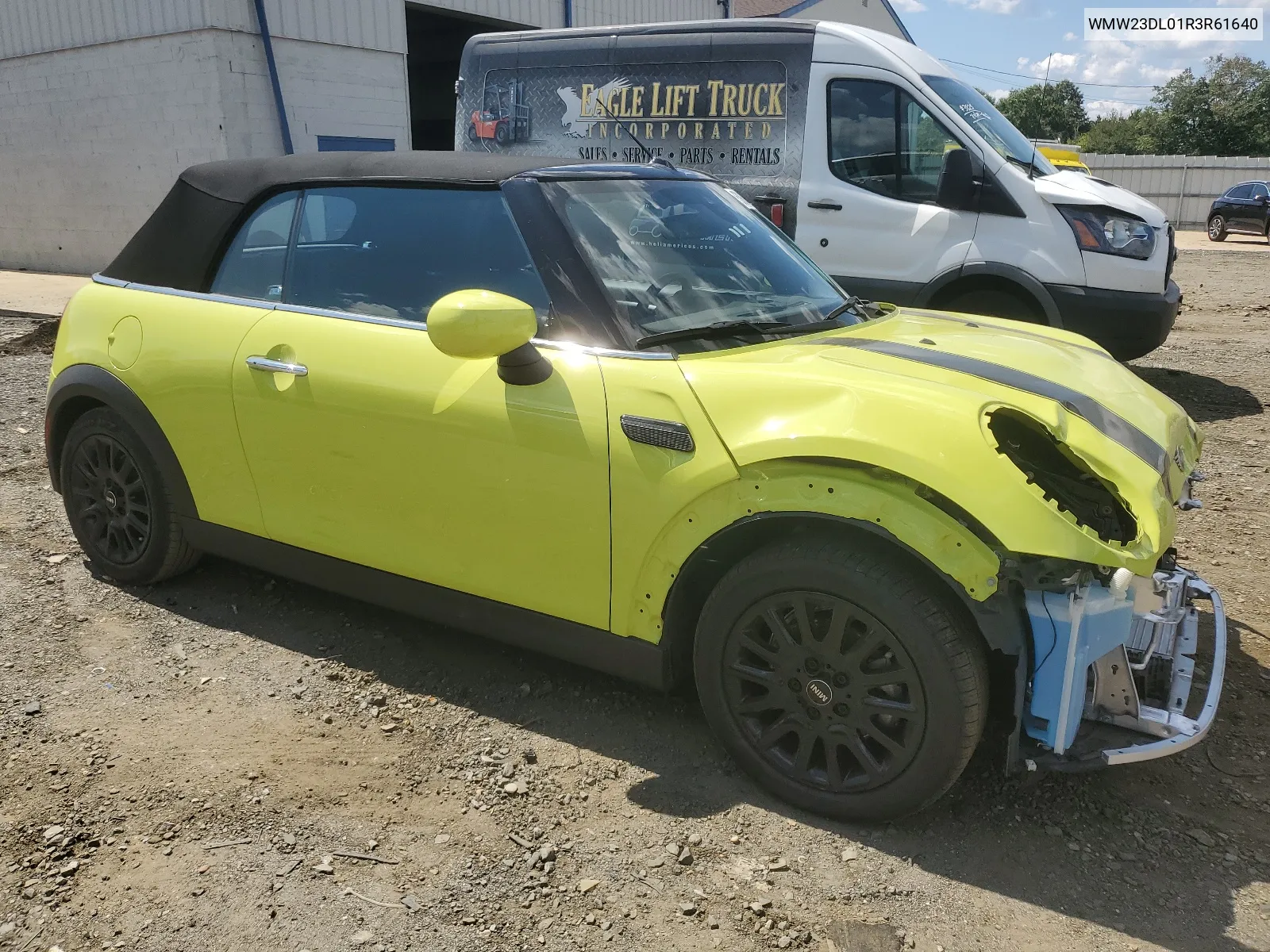 2024 Mini Cooper VIN: WMW23DL01R3R61640 Lot: 68644024