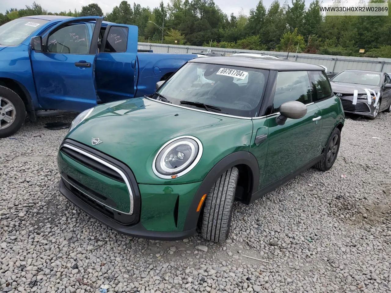 2024 Mini Cooper VIN: WMW33DH0XR2W02869 Lot: 69781704