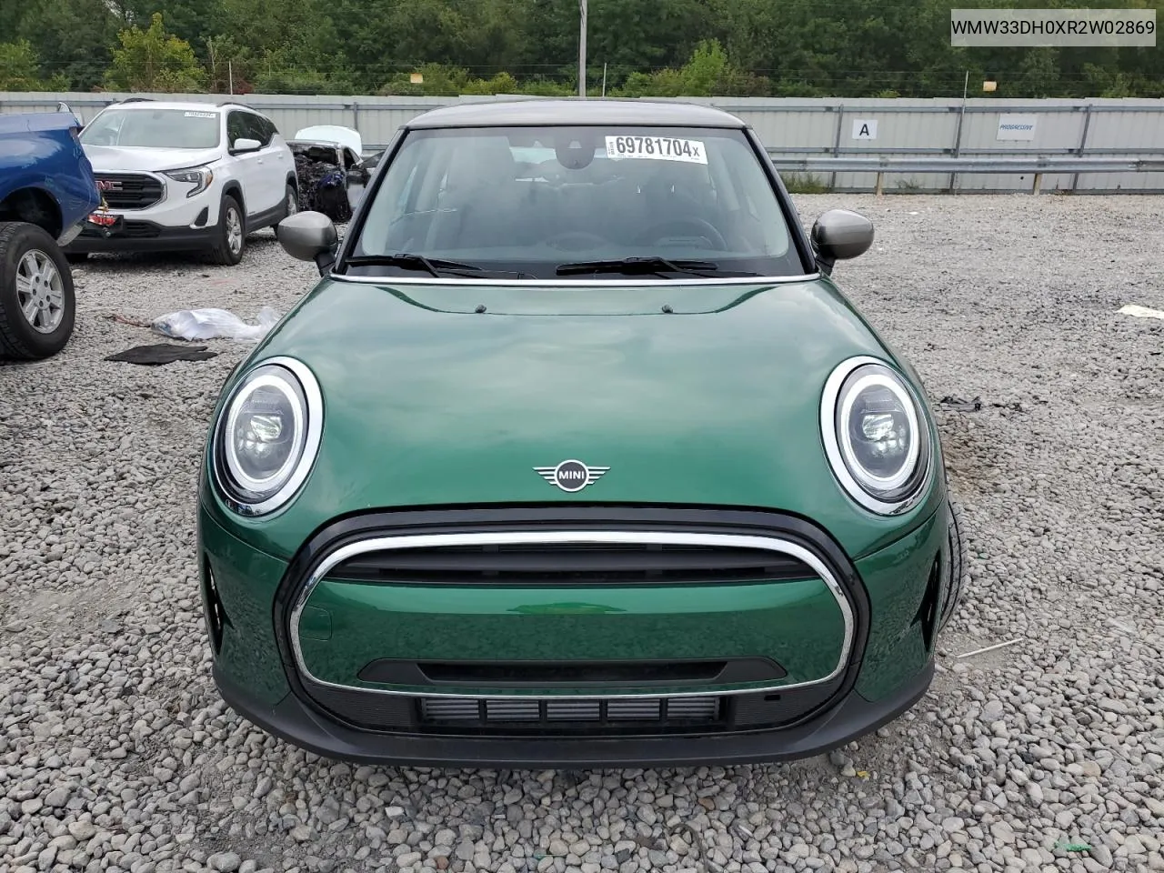 2024 Mini Cooper VIN: WMW33DH0XR2W02869 Lot: 69781704