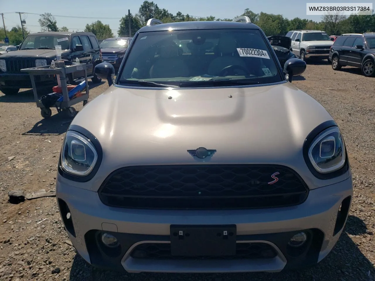 2024 Mini Cooper S Countryman All4 VIN: WMZ83BR03R3S17384 Lot: 70022304