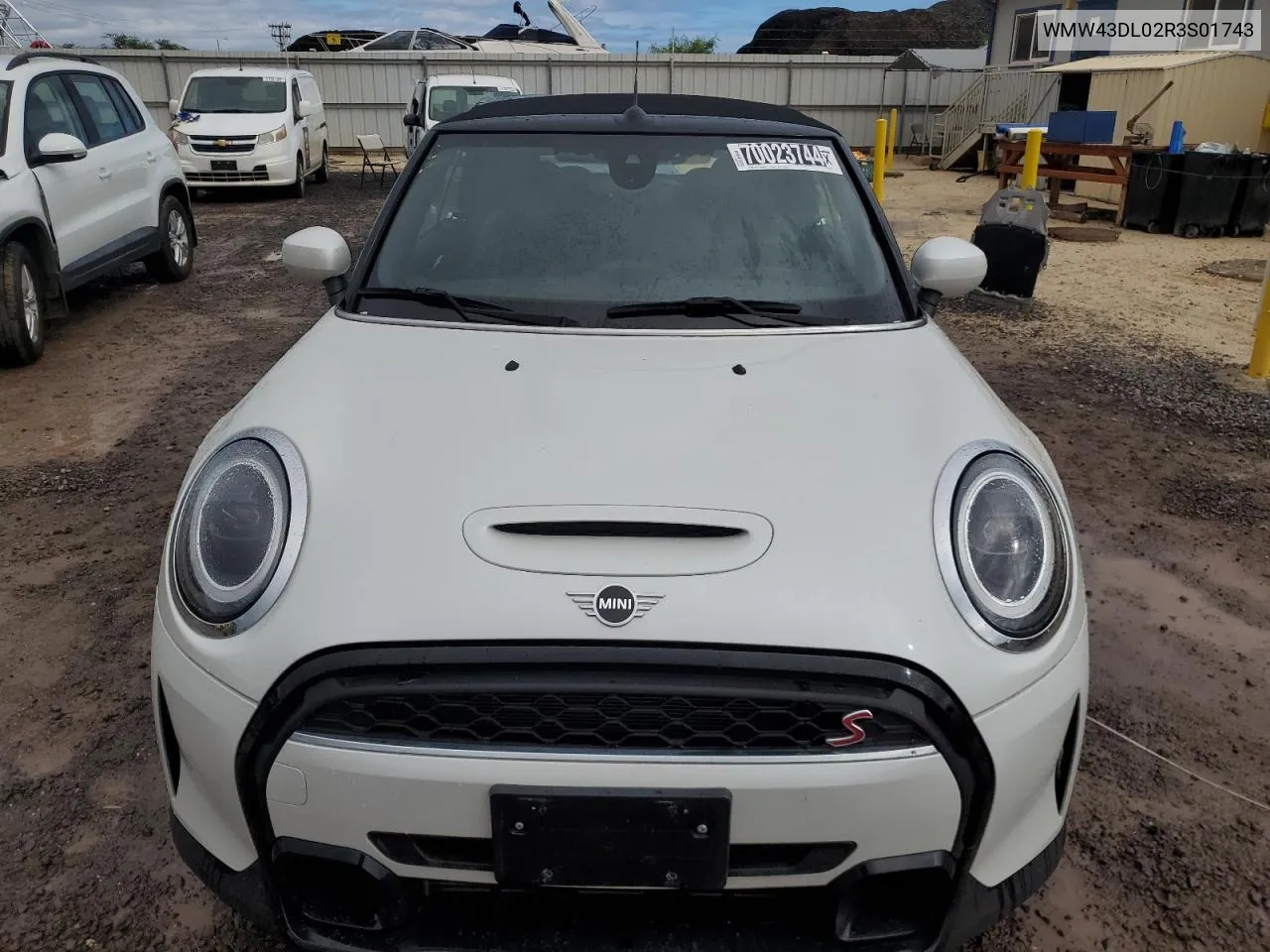 2024 Mini Cooper S VIN: WMW43DL02R3S01743 Lot: 70023744