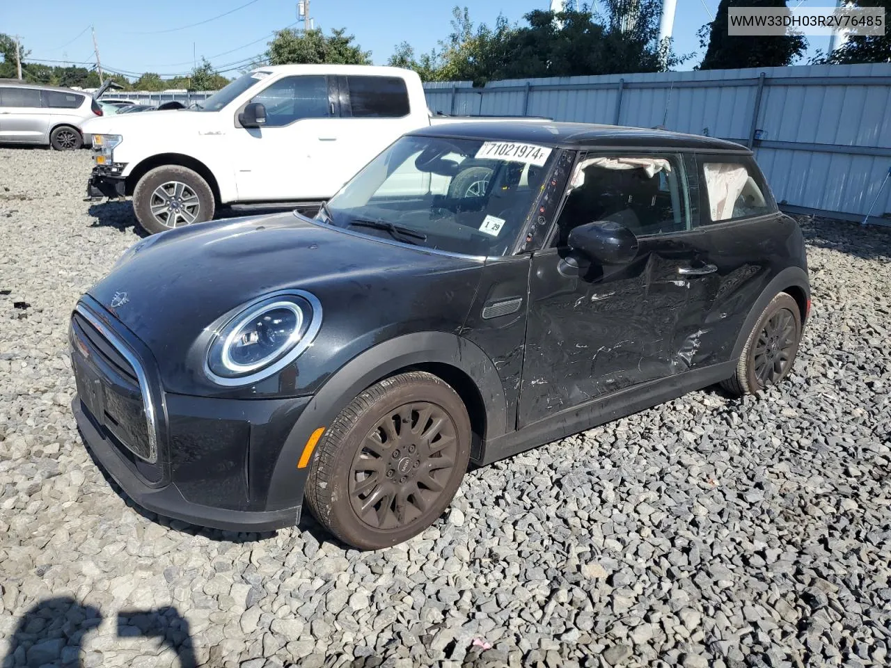 2024 Mini Cooper VIN: WMW33DH03R2V76485 Lot: 71021974