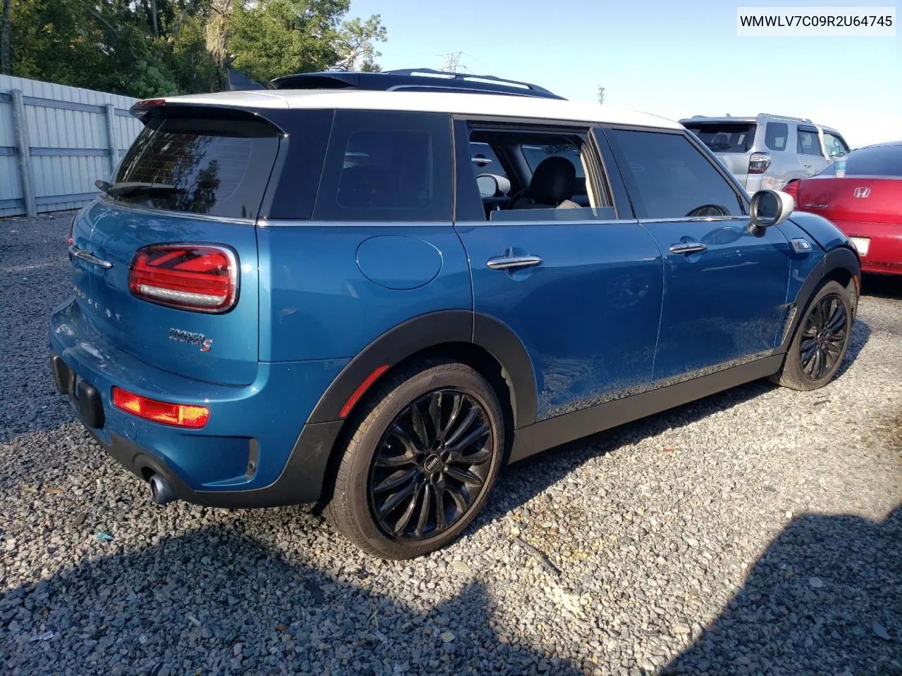 2024 Mini Cooper S Clubman VIN: WMWLV7C09R2U64745 Lot: 73746624