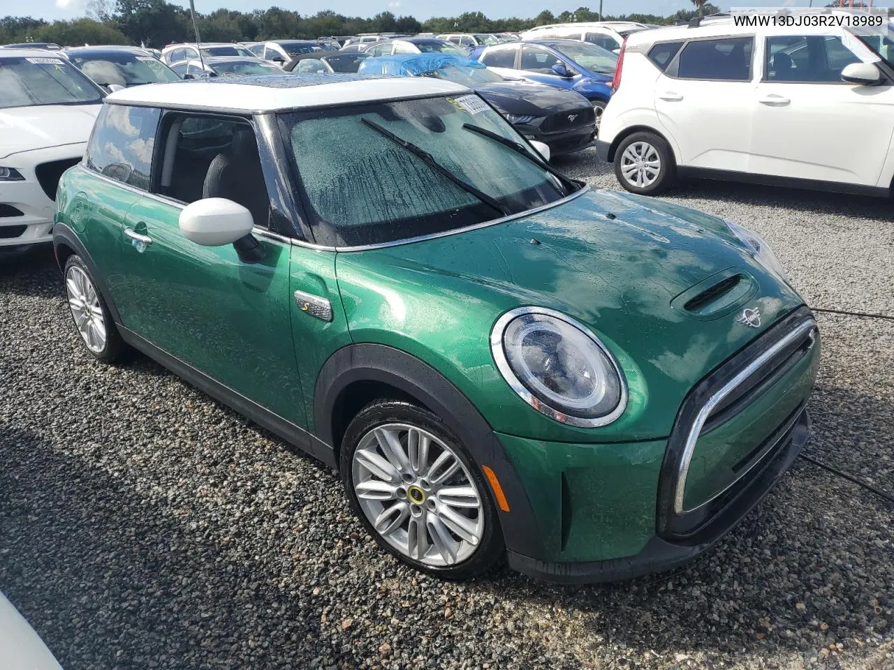 2024 Mini Cooper Se VIN: WMW13DJ03R2V18989 Lot: 73868634