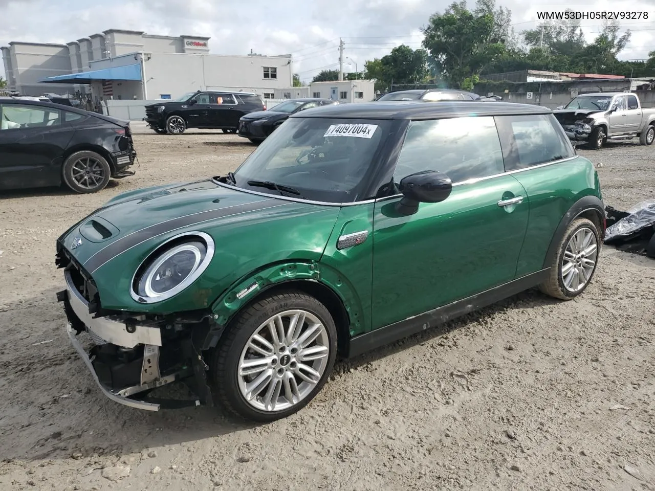 2024 Mini Cooper S VIN: WMW53DH05R2V93278 Lot: 74097004