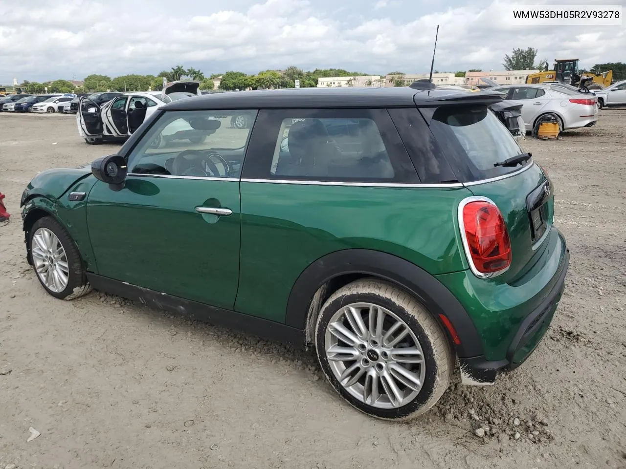 2024 Mini Cooper S VIN: WMW53DH05R2V93278 Lot: 74097004