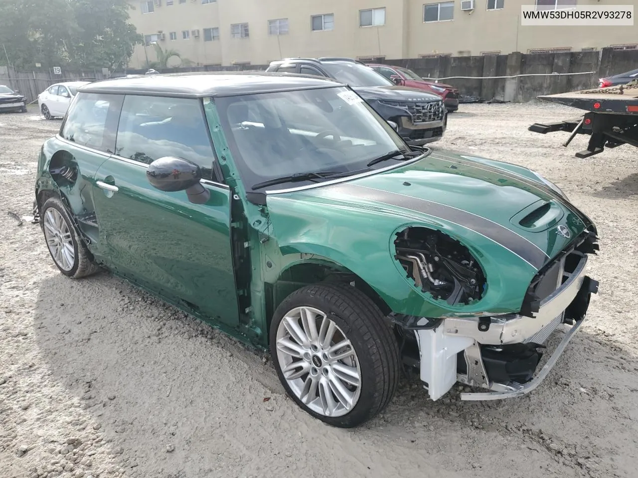 2024 Mini Cooper S VIN: WMW53DH05R2V93278 Lot: 74097004